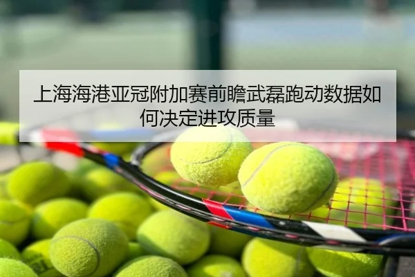 上海海港亚冠附加赛前瞻武磊跑动数据如何决定进攻质量